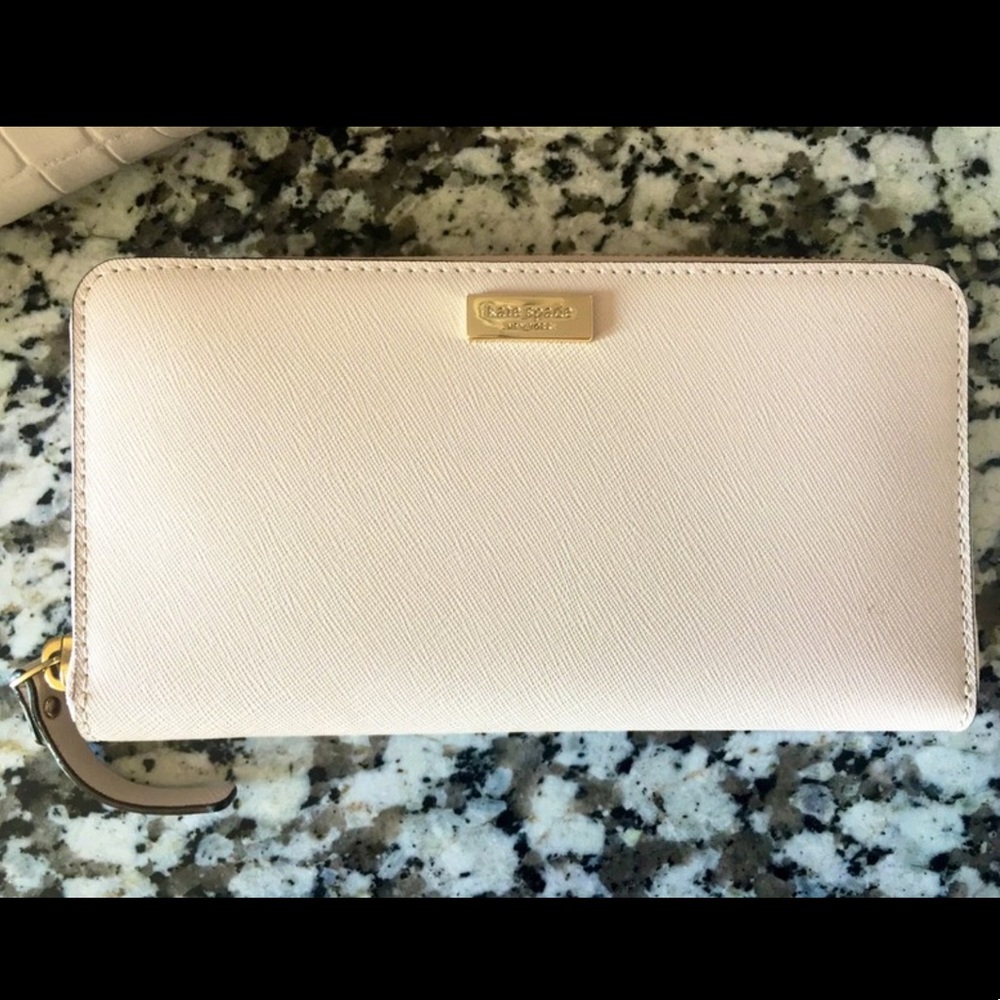Kate Spade Neda Newbury Lane Pebble ZIP Wallet